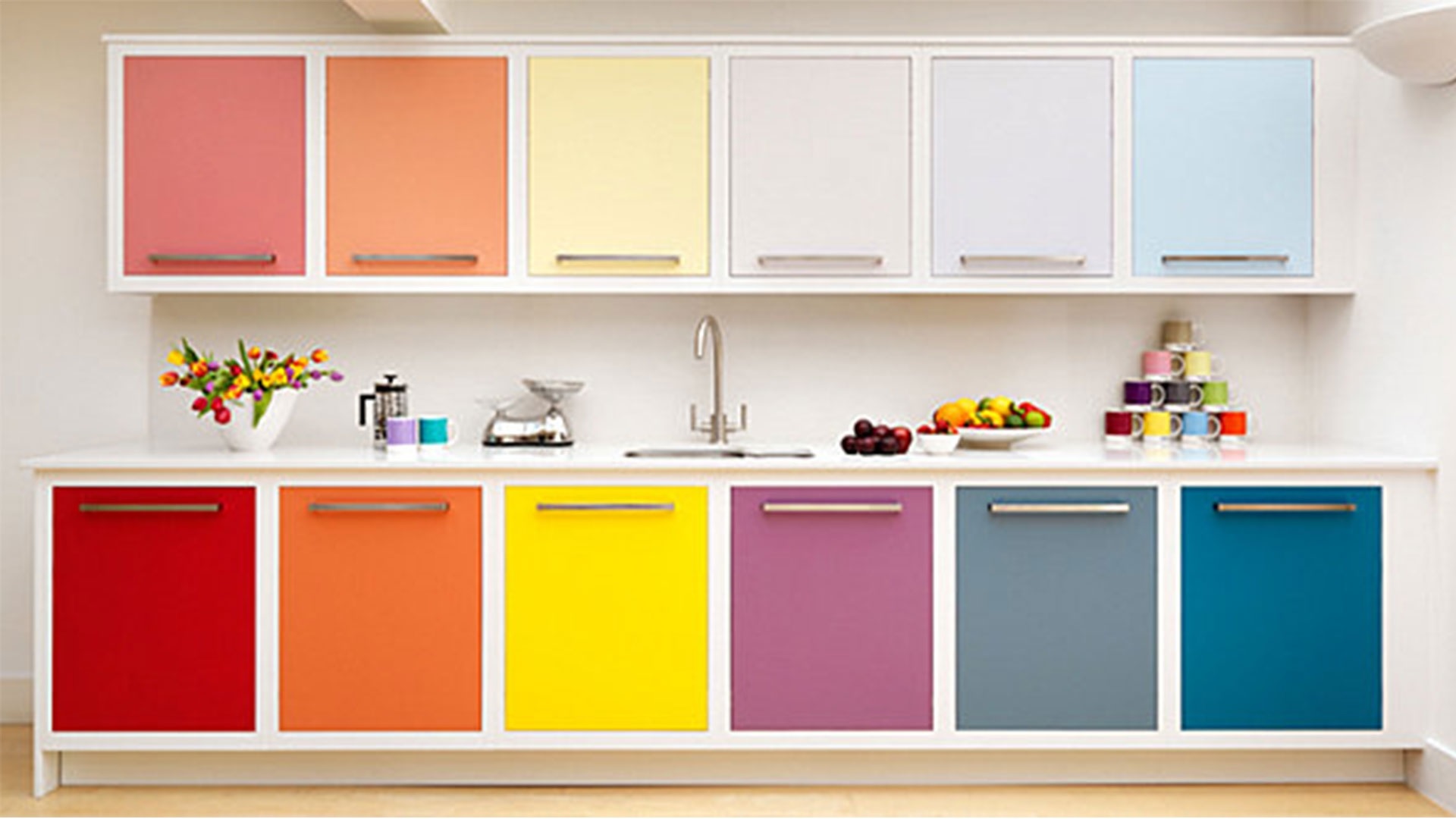 کابینت رنگی در کیش